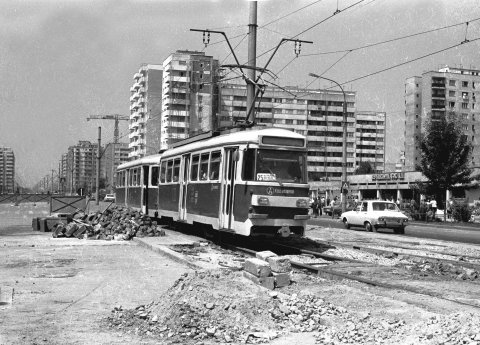 Tramvai EPT linia 25 Militari 20.07.1979