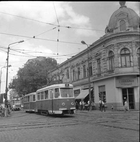 Tramvai ITB 154 linia 31 Buzesti 6.7.1981