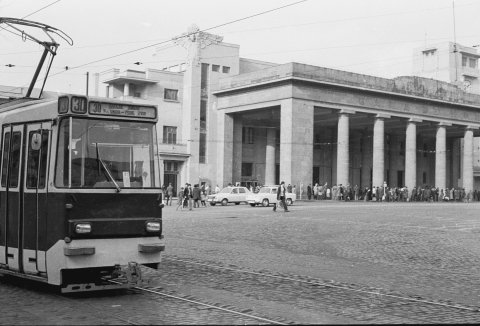 Tramvai V3A linia 26 Gara de Nord 14.11.1976