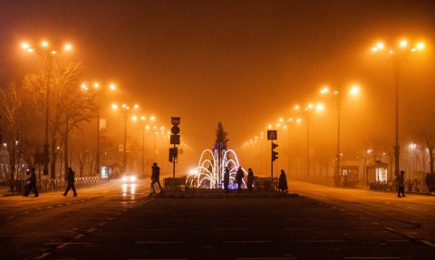 Centru Bucurestiului,langa magazinul Unirea