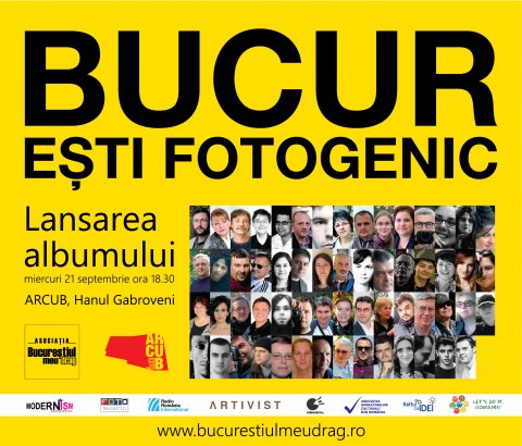 BUCUR ESTI FOTOGENIC, lansarea albumului