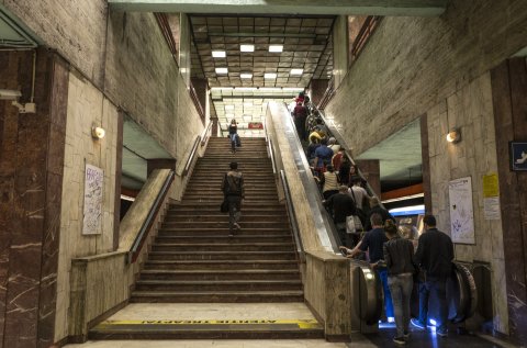 Metrou Tineretului - interior