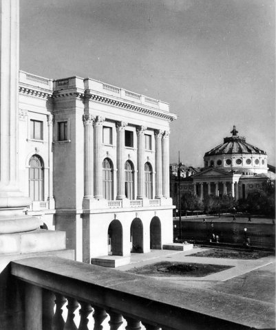 Palatul Regal, Athénée Palace  (fotografii cca. 1950-1960)