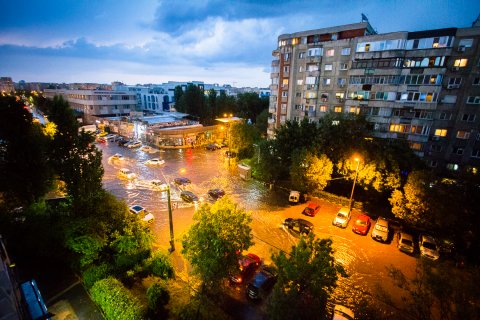 Inundatie - Calea Vacaresti