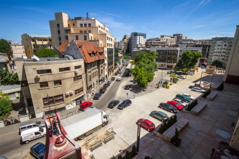 Strada Tudor Arghezi vazuta din TNB