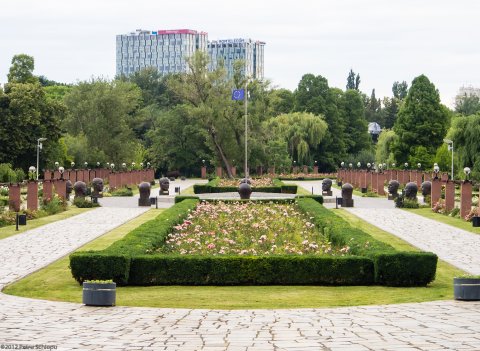 Monumentului dedicat părinţilor fondatori ai Uniunii Europene