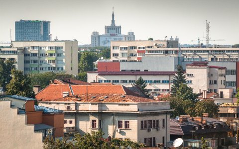 Casa Presei Libere vazuta din Piata Romana