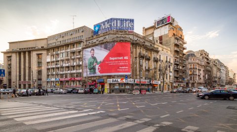 Bulevardul Magheru la Piata Romana