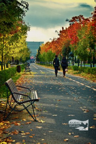 Pastel in Bucuresti