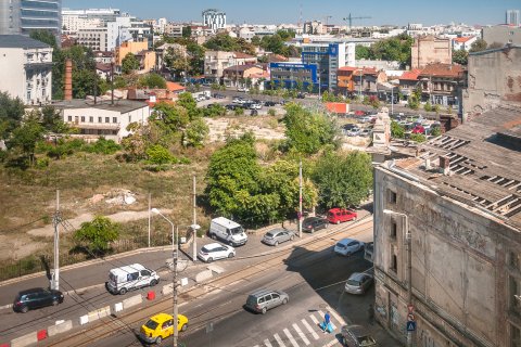 Calea Grivitei vazuta de langa Cinema Dacia