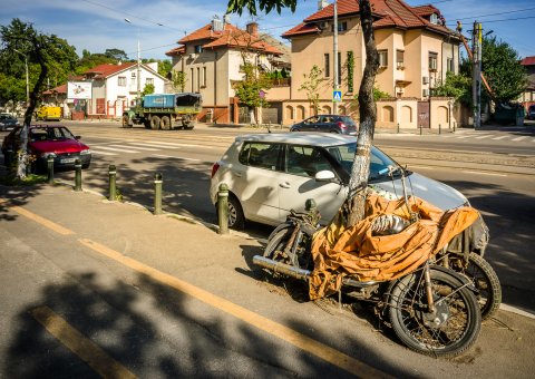 Motociclete uitate - Calea Serban Voda