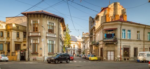 Intersectie - Strada Armeneasca - Pasului