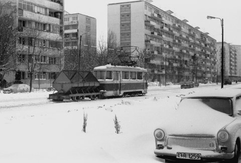 ITB cu sărărița pe bd. 1 Mai 19.01.1979 a