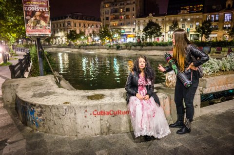 De Halloween - Piata Unirii - Seara Colectiv