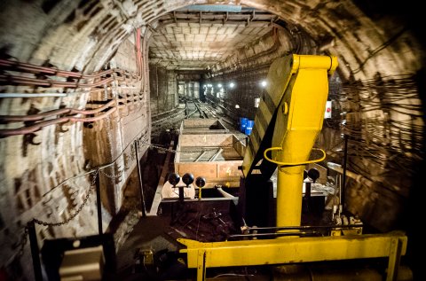 In drezina spre Nicolae Grigorescu - Metrou Bucuresti