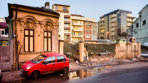 Zona proaspat demolata - Strada Ion Minulescu