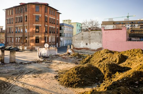 Zona demolata - Strada Mugur Mugurel