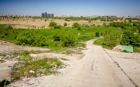 Rampa acces - Delta Vacaresti - Lacul Vacaresti