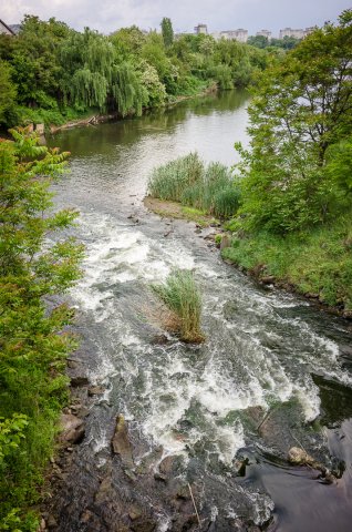 Pe pod - Lacul Dobroesti