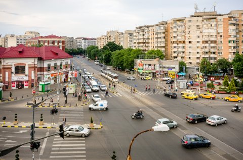 Intersectie - Bulevardul Dimitrie Cantemir - Gheorghe Sincai