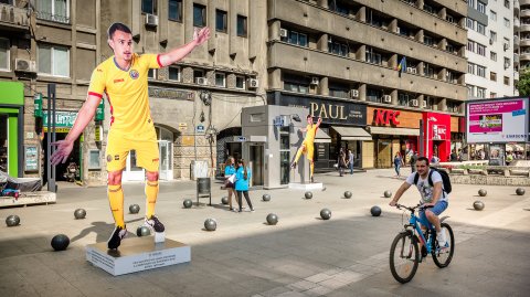 Reclama Euro 2016 - Piata Romana