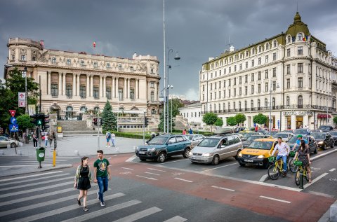 Trecere de pietoni - Calea Victoriei