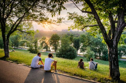 Apus - Parcul Tineretului