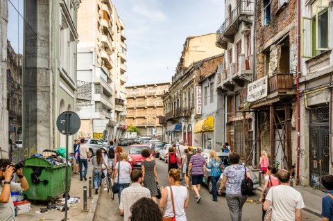 In excursie - Strada Baratiei
