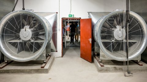 Sistem de ventilatie - Statia de metrou Straulesti