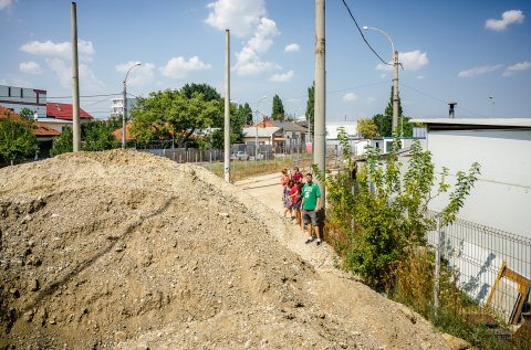 Santier - Statia de metrou Laminorului