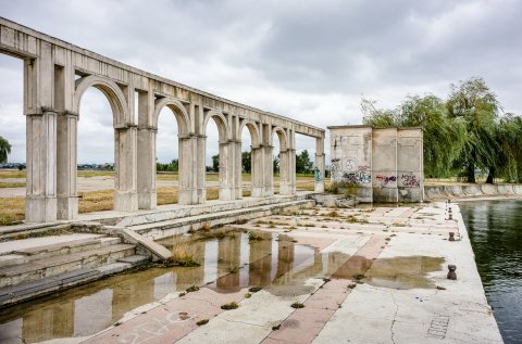 Debarcader abandonat - Insula Lacul Morii