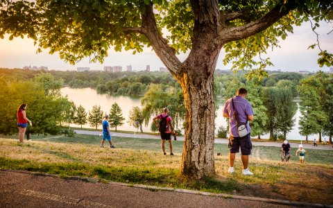 Apus - Parcul Tineretului