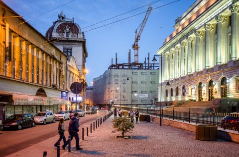 Strada Doamnei langa BNR