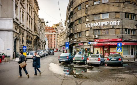 Intersectie - Strada Doamnei - Academiei