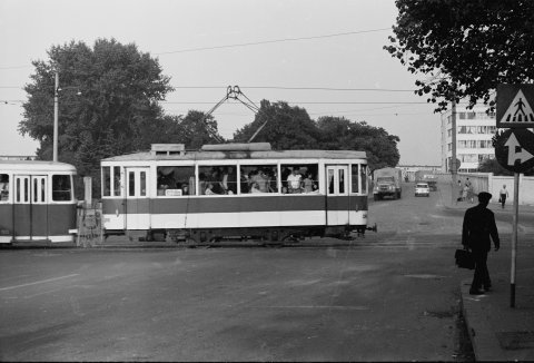 Tramvai linia 11 Podul Grant (Giulești) 24.08.1976