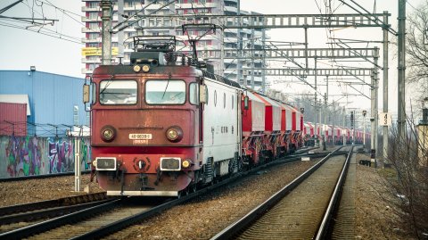 Tren marfar dinspre Constanta