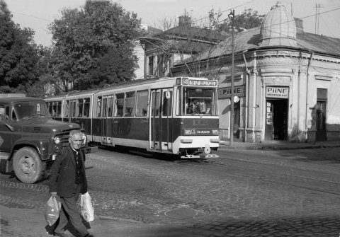 Tramvai linia 19 Calea Dudești 10.10.1977