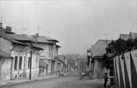 Strada Fonteriei, văzută din strada Uranus