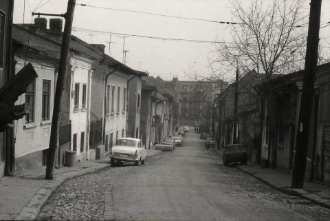 Strada Ecoului, spre strada Antim