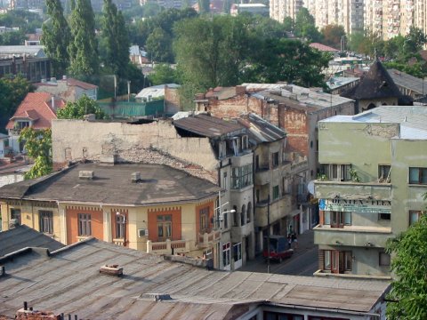 Strada Lizeanu văzută de sus