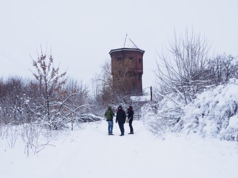 Turn de apa langa gara Pajura/ Bucuresti Triaj