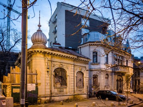 Casa inainte de demolare - Strada Maria Rosetti