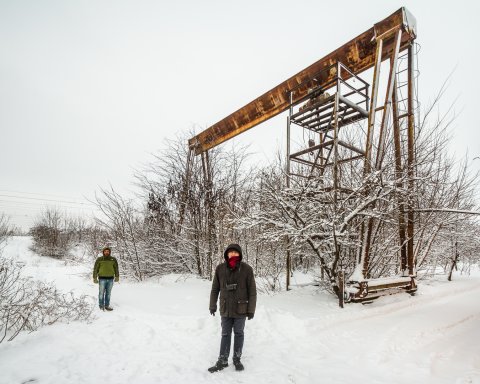 Pod rulant abandonat - Triaj Bucuresti