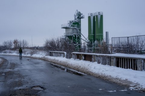 Betoniera de la Săbăreni