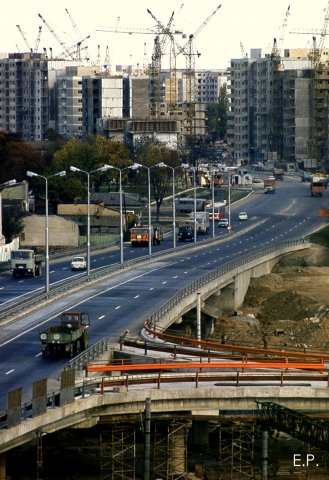 Podul Grant în construcție