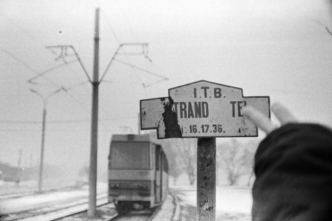 Statie de tramvai - Strand Tei - Strada Petricani