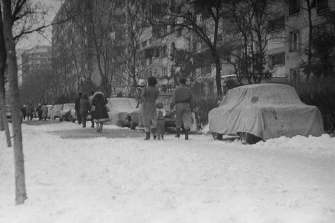 Iarna - Bulevardul Theodor Pallady