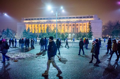 Protest anti-amnistie si gratiere 2017 - Piata Victoriei