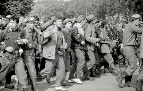 A patra mineriadă 25 septembrie 1991