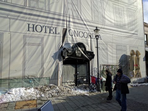Hotelul Concordia - aici s-a hotărât Unirea de la 24 ianuarie 1859